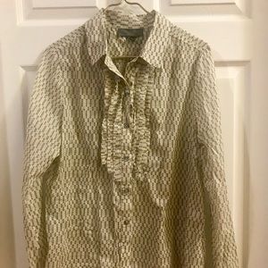 Proenza Schouler Target GO  Ruffled Button Down|